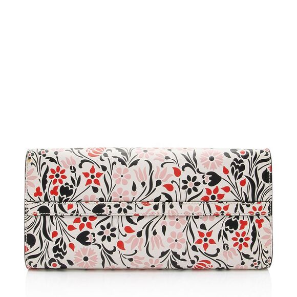 Prada Calfskin Floreale Galleria Double Zip Medium Tote - Picture 4 of 16